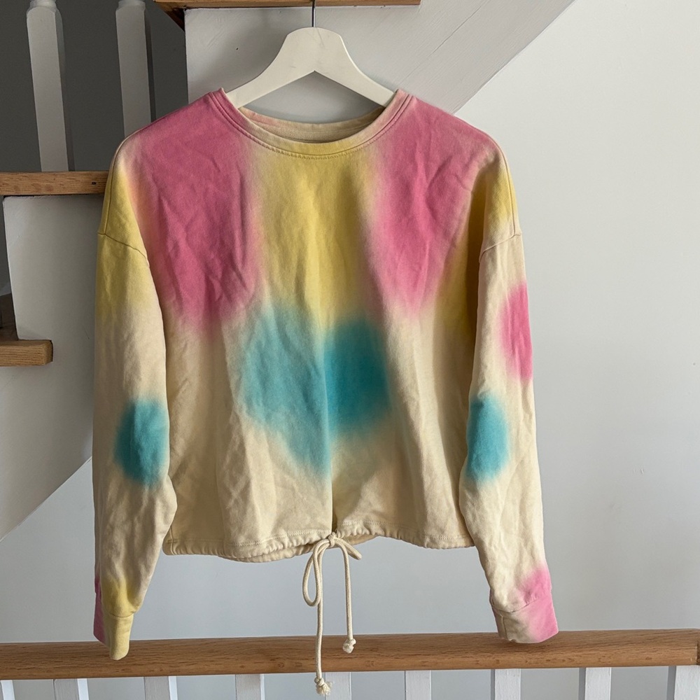 Only Pastel Tie-Dye Top